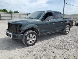 Salvage cars for sale at Hueytown, AL auction: 2015 Ford F150 Supercrew