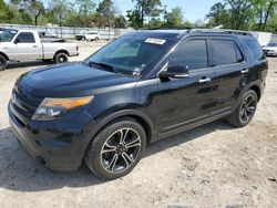 Salvage cars for sale from Copart Hampton, VA: 2014 Ford Explorer Sport