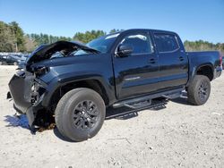 Salvage cars for sale at Mendon, MA auction: 2021 Toyota Tacoma Double Cab