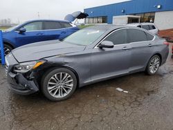 Salvage cars for sale at Woodhaven, MI auction: 2015 Hyundai Genesis 3.8L