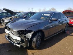 Salvage cars for sale at Elgin, IL auction: 2020 BMW 330XI