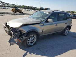 BMW X3 salvage cars for sale: 2008 BMW X3 3.0SI