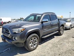 Salvage cars for sale from Copart Antelope, CA: 2017 Toyota Tacoma Double Cab