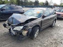 Salvage cars for sale from Copart Madisonville, TN: 2008 Subaru Outback 2.5I Limited