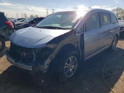 Vehiculos salvage en venta de Copart Elgin, IL: 2011 Honda Odyssey EXL