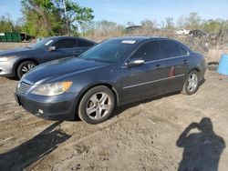 Salvage cars for sale from Copart Baltimore, MD: 2005 Acura RL