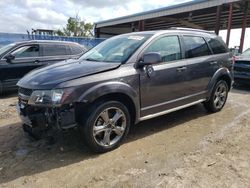 Salvage cars for sale at Riverview, FL auction: 2016 Dodge Journey Crossroad