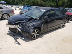 Salvage cars for sale at Ocala, FL auction: 2009 Honda Civic LX