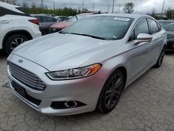 Salvage cars for sale at Bridgeton, MO auction: 2016 Ford Fusion Titanium