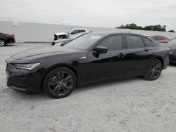 Salvage cars for sale at Gastonia, NC auction: 2022 Acura TLX Tech A