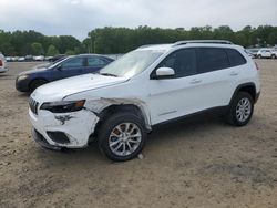 Salvage cars for sale at Conway, AR auction: 2021 Jeep Cherokee Latitude