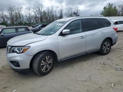 Nissan salvage cars for sale: 2017 Nissan Pathfinder S