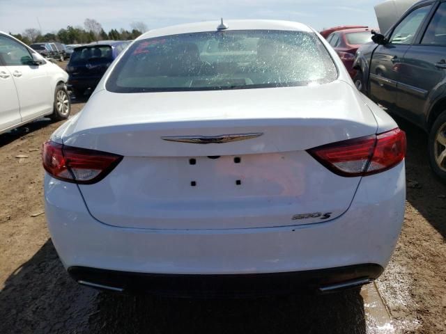 2015 Chrysler 200 S