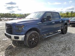 Salvage cars for sale from Copart Ellenwood, GA: 2017 Ford F150 Supercrew