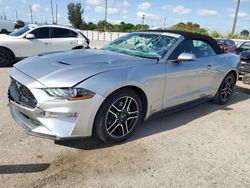 Salvage cars for sale from Copart Miami, FL: 2020 Ford Mustang