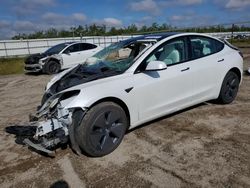 Salvage cars for sale from Copart Fresno, CA: 2023 Tesla Model 3