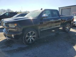 Salvage cars for sale at Duryea, PA auction: 2018 Chevrolet Silverado K1500 LTZ