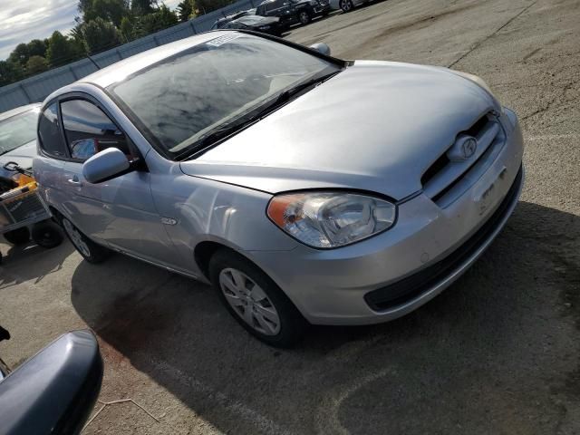 2010 Hyundai Accent Blue