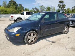 Ford Focus ZX3 salvage cars for sale: 2003 Ford Focus ZX3