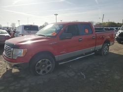 Salvage cars for sale at Indianapolis, IN auction: 2012 Ford F150 Supercrew