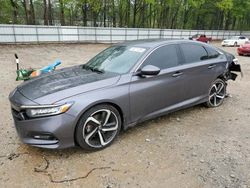 Honda Accord Sport salvage cars for sale: 2019 Honda Accord Sport