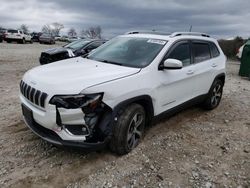 Jeep salvage cars for sale: 2019 Jeep Cherokee Limited