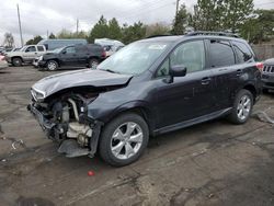 Salvage cars for sale at Denver, CO auction: 2014 Subaru Forester 2.5I Premium