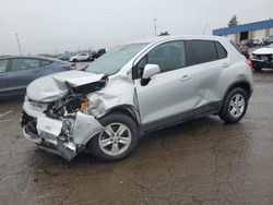 Salvage cars for sale at Woodhaven, MI auction: 2019 Chevrolet Trax LS