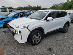 Salvage cars for sale at Riverview, FL auction: 2021 Hyundai Santa FE SE