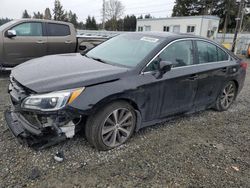 Salvage cars for sale at Graham, WA auction: 2015 Subaru Legacy 2.5I Limited