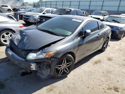 Salvage cars for sale from Copart Albuquerque, NM: 2012 Honda Civic LX
