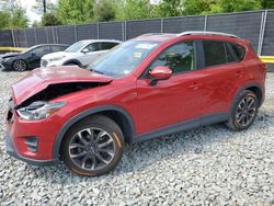 Salvage cars for sale at Waldorf, MD auction: 2016 Mazda CX-5 GT