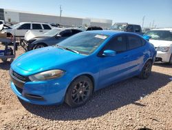 Salvage cars for sale from Copart Phoenix, AZ: 2015 Dodge Dart SE