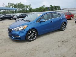 Salvage cars for sale at Spartanburg, SC auction: 2015 KIA Forte EX