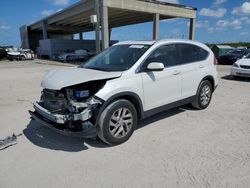 Salvage cars for sale from Copart West Palm Beach, FL: 2016 Honda CR-V EXL