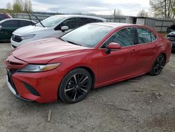 Salvage cars for sale from Copart Arlington, WA: 2019 Toyota Camry XSE