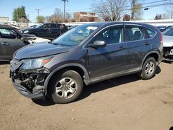 Salvage cars for sale at New Britain, CT auction: 2013 Honda CR-V LX