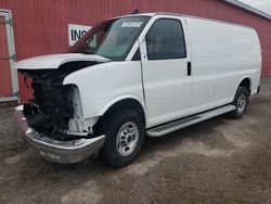 Salvage cars for sale from Copart Ontario Auction, ON: 2021 GMC Savana G2500