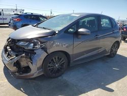 Salvage cars for sale from Copart Sun Valley, CA: 2018 Honda FIT Sport