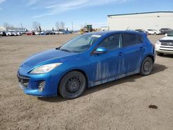 Salvage cars for sale from Copart Rocky View County, AB: 2012 Mazda 3 S