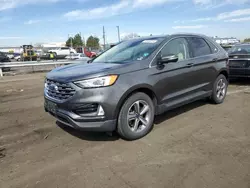 Salvage cars for sale at Denver, CO auction: 2020 Ford Edge SEL