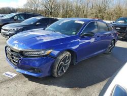 Salvage cars for sale from Copart Glassboro, NJ: 2022 Honda Accord Sport SE