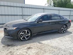Salvage cars for sale at Gastonia, NC auction: 2022 Honda Accord Sport