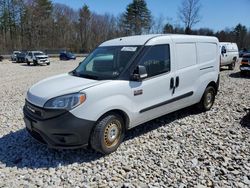Salvage cars for sale from Copart Candia, NH: 2019 Dodge RAM Promaster City