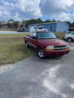 Salvage trucks for sale at Gastonia, NC auction: 2001 Chevrolet S Truck S10