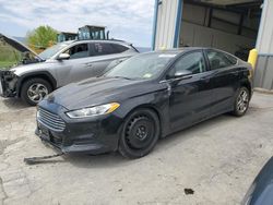 Salvage cars for sale at Chambersburg, PA auction: 2015 Ford Fusion SE