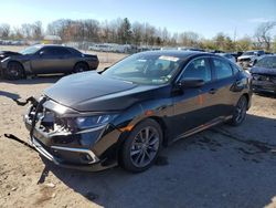 Salvage cars for sale at Chalfont, PA auction: 2021 Honda Civic EXL