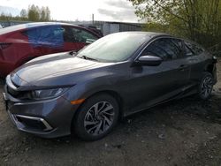 Honda salvage cars for sale: 2019 Honda Civic LX