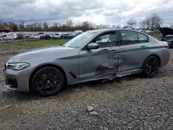 Salvage cars for sale at Hillsborough, NJ auction: 2023 BMW 530 XI