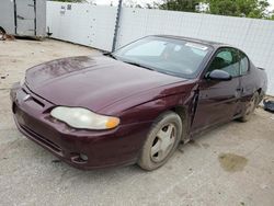 Salvage cars for sale at Bridgeton, MO auction: 2003 Chevrolet Monte Carlo SS